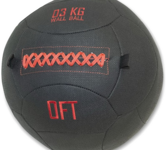 КупитьТренировочный мяч Wall Ball Deluxe 12 кг
