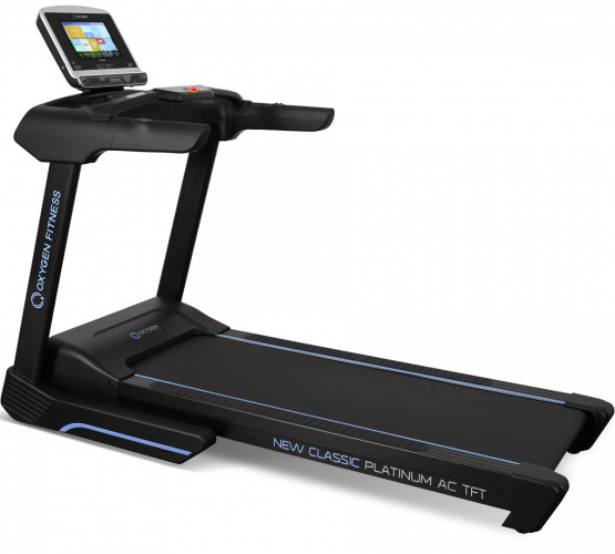 КупитьБеговая дорожка полупрофессиональная OXYGEN FITNESS NEW CLASSIC PLATINUM AC TFT NEWCLASSIC_PLATINUM_ACTFT