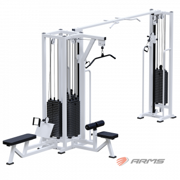 Блочная станция регулируемая (стек 4 х 100 кг) AR092 х 4 х 100