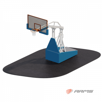 Мобильная баскетбольная стойка (1,65м) ARMS702