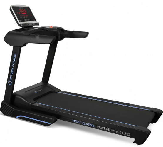 КупитьOXYGEN FITNESS NEW CLASSIC PLATINUM AC LED Беговая дорожка полукоммерческая NEWCLASSIC_PLATINUM_ACLED