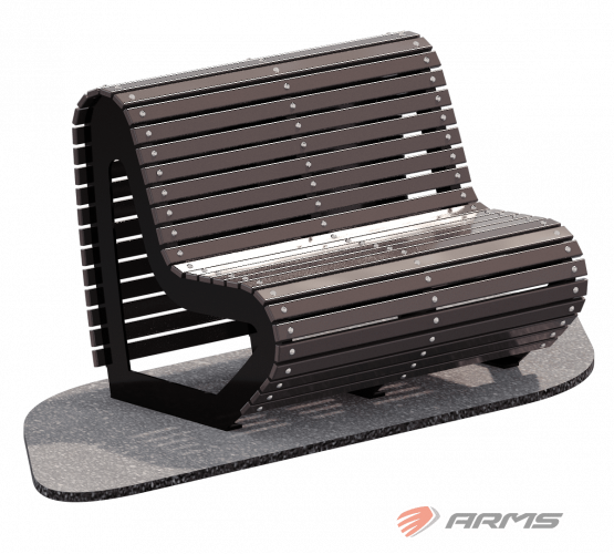 КупитьСкамейка парковая Вариант ARLS010