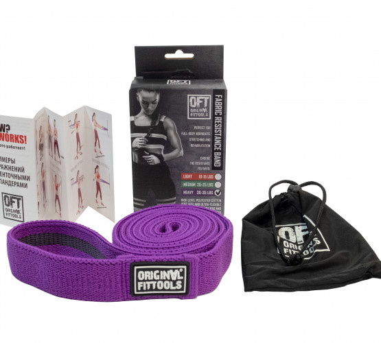 Эспандер ленточный тканевый сопротивление 30-35 LBS фото 4
