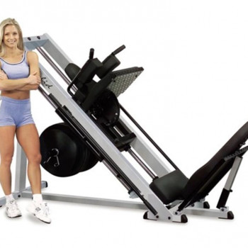 ГАКК-машина - жим ногами под углом 45 Body-Solid GLPH2100 на свободном весе