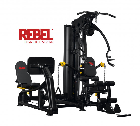 КупитьМногофункциональный тренажер с жимом ногами REBEL G9LP