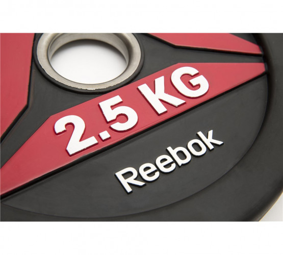Олимпийский диск Reebok, 2,5 кг фото 2